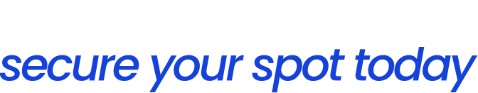 Join the free training, secure your spot today